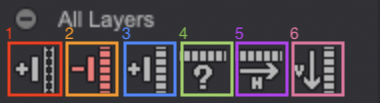 Animator Panel's All Layers section