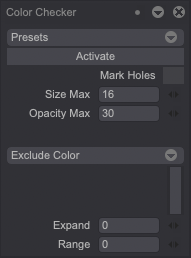 The Color Checker Panel
