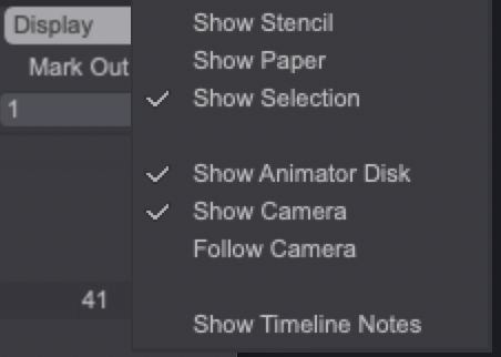 Display button