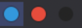 Colored dot icons