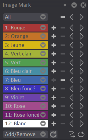 Add all colors