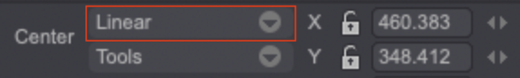 Path type selection menu