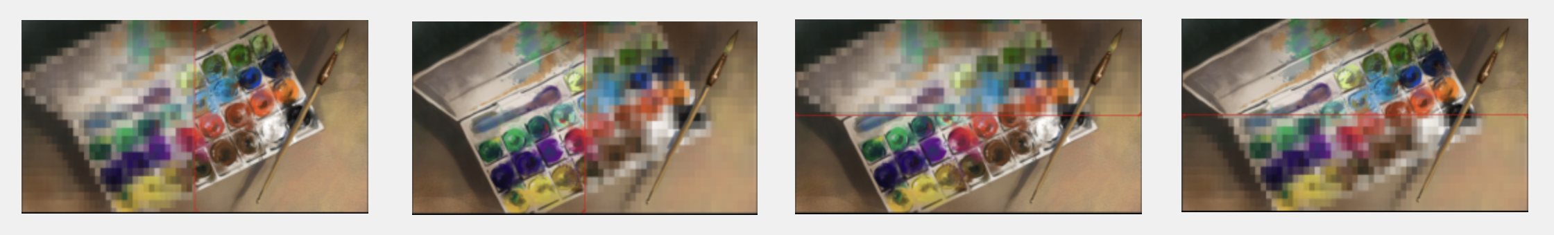 Preview modes