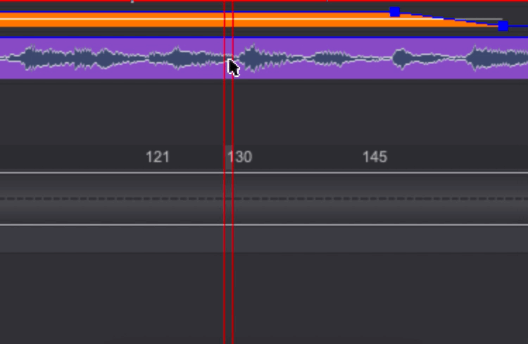Splitting a track