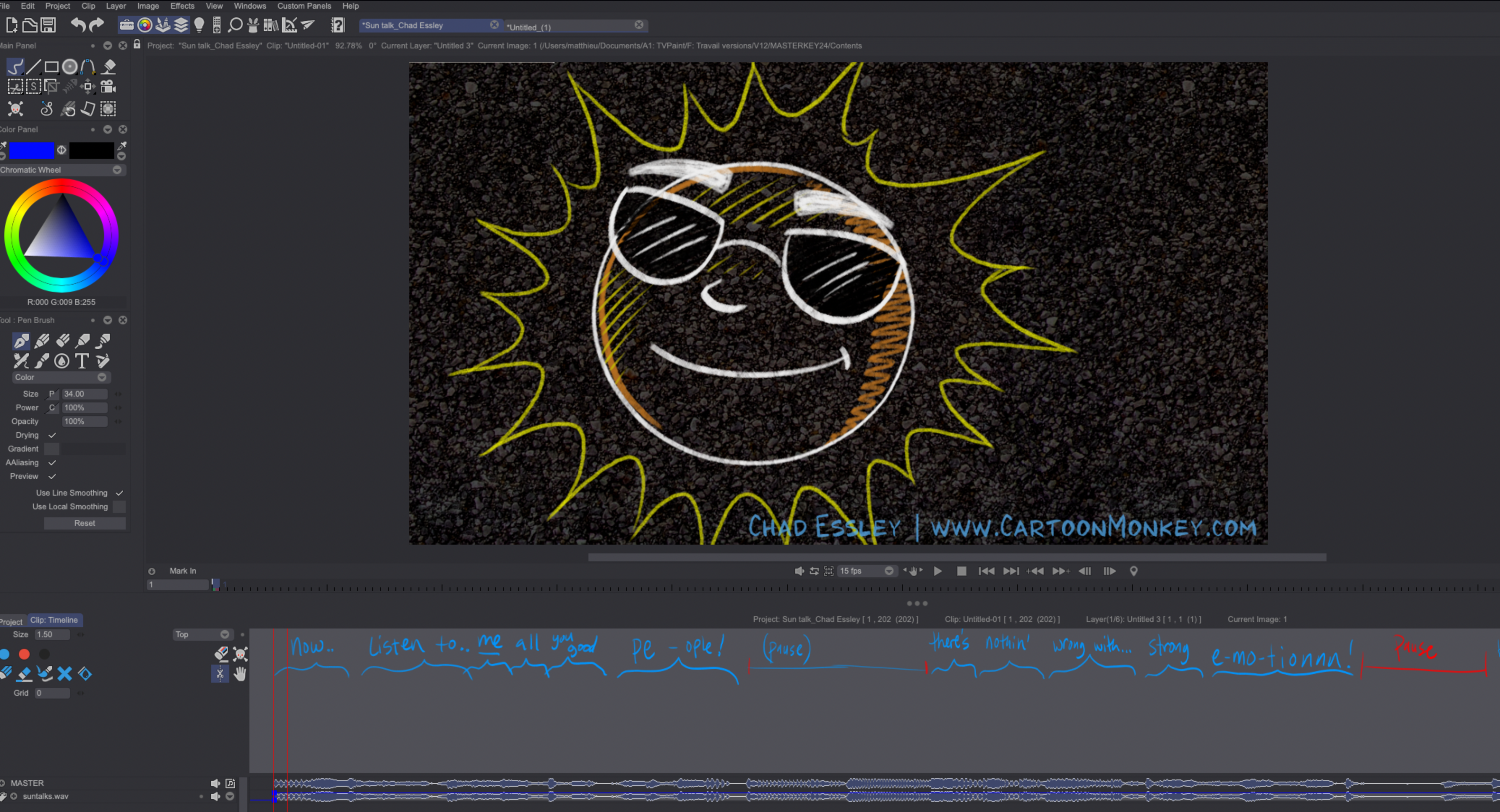 Sun Talk project