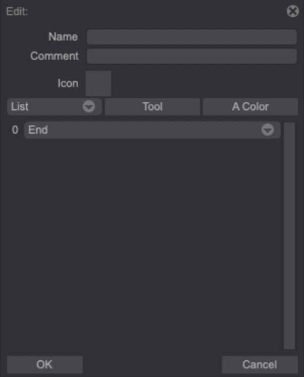 Adding an Action menu item