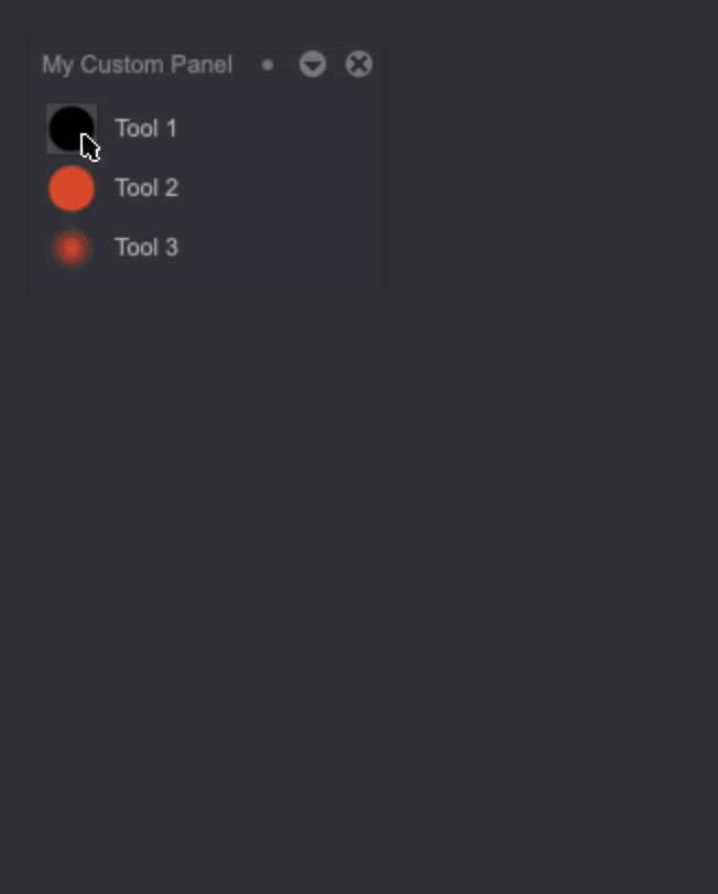 Adding an icon to a Brush
