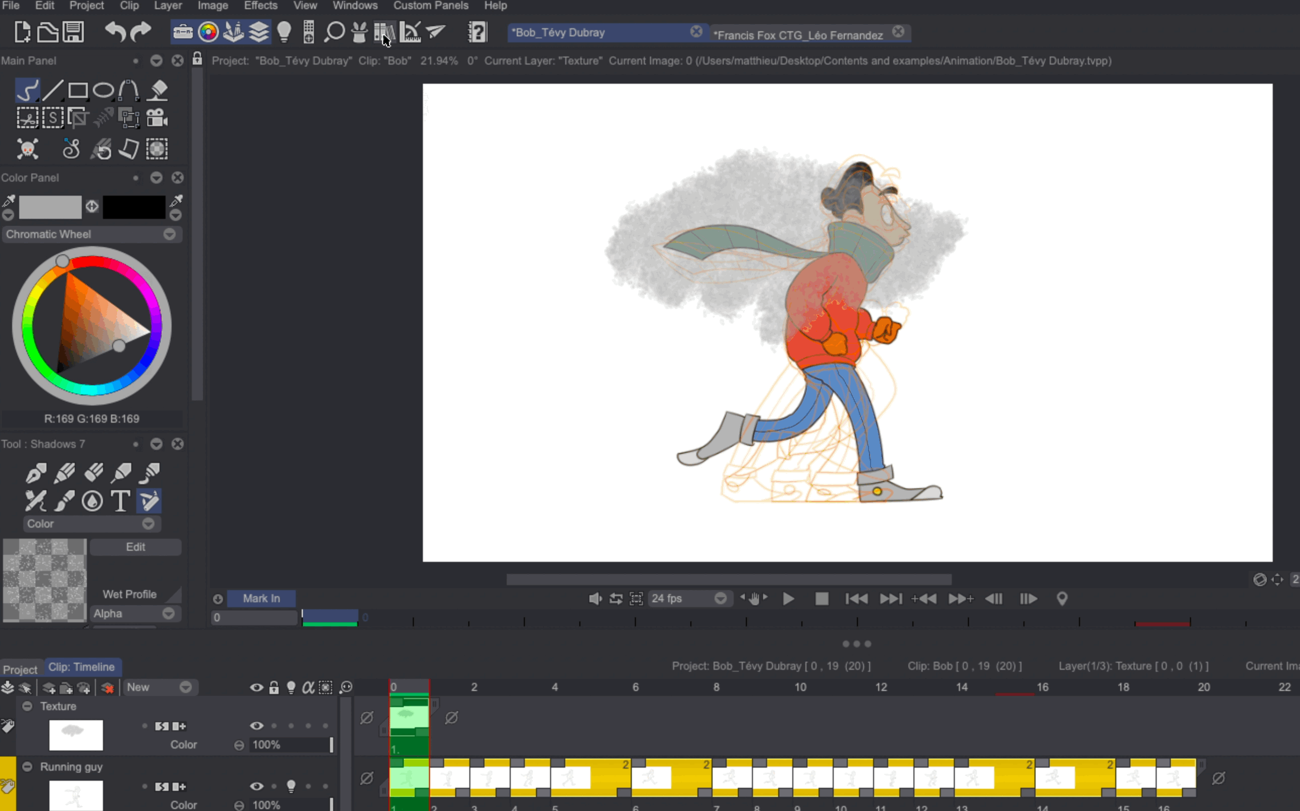Saving a texture in the Library
