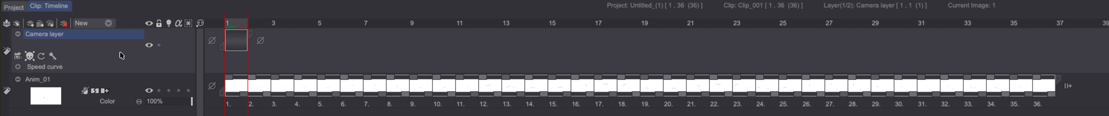 Adjusting the Camera Layer's length