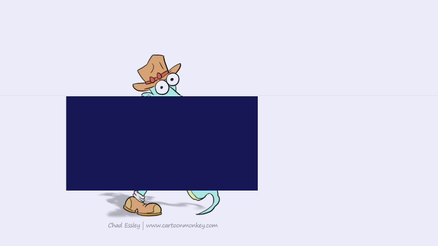 Flat colored rectangle