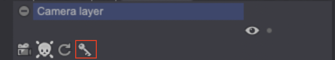 Camera Layer key icon shortcut