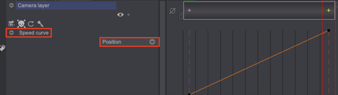 Camera Speed Curves toggle