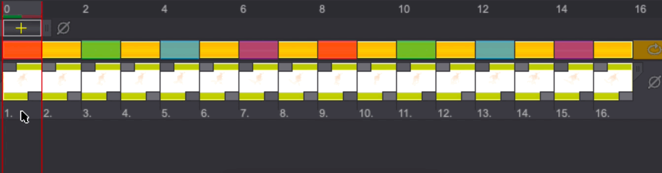 Click and drag selection