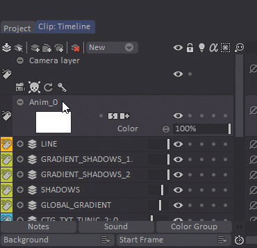 Delete layer through right-clicking