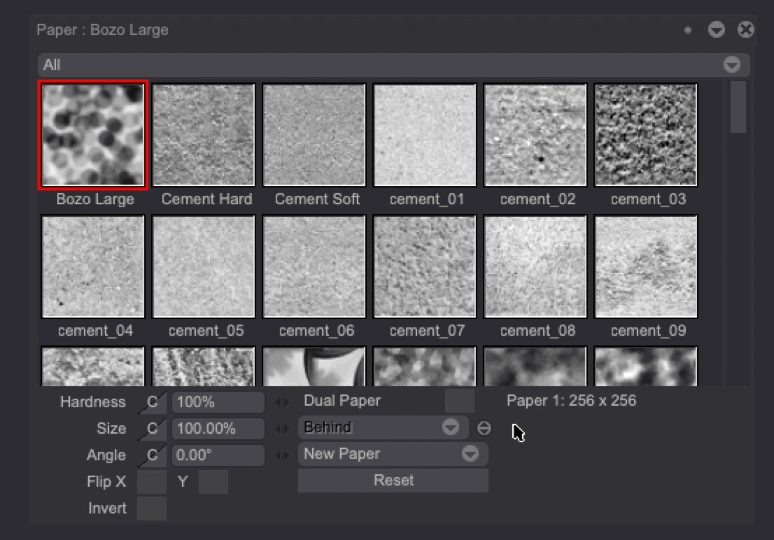Dual paper selection