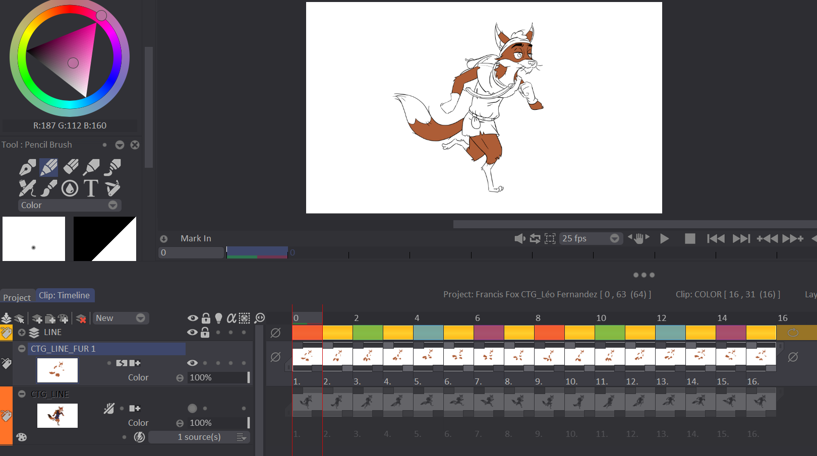 Extracting the Fur color only