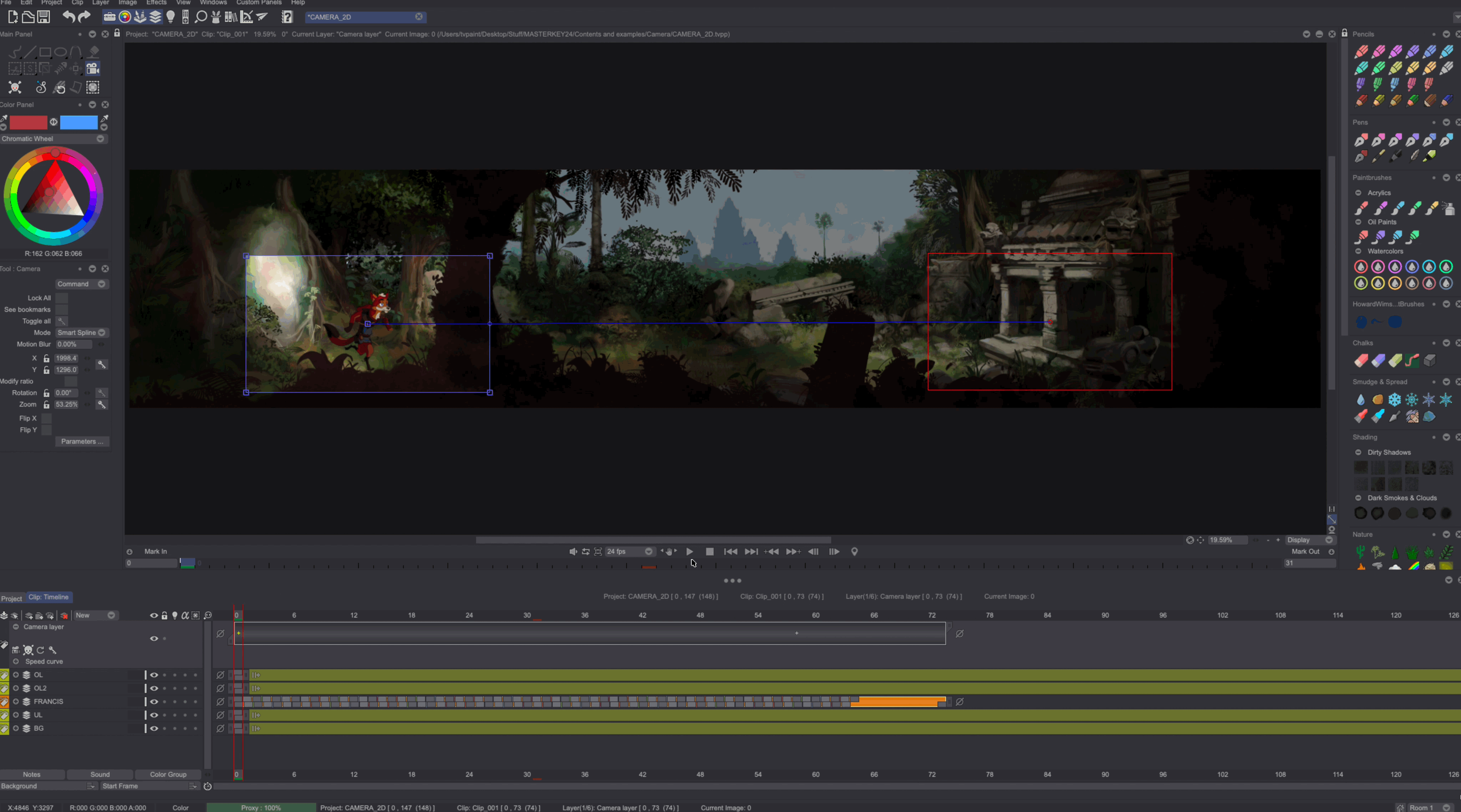 Final camera movement