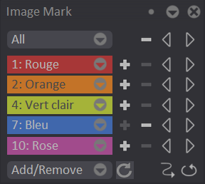 Adding colors to the list