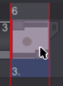 Move image pink highlight