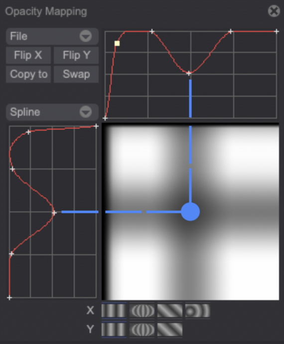 Opacity Mapping editing
