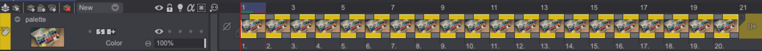 Resulting Timeline