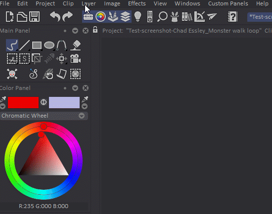 Main Menu's Rename Layer option