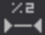 Resize half width icon