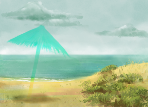 Saturate mode example