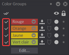 Collapse checkboxes on