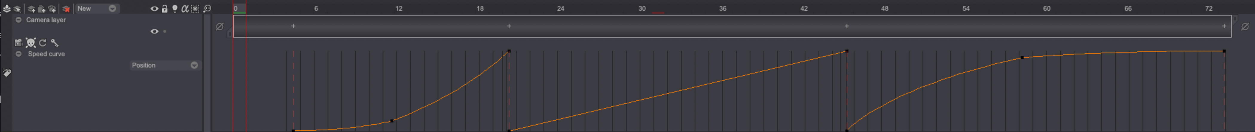Camera Speed Curves toggle