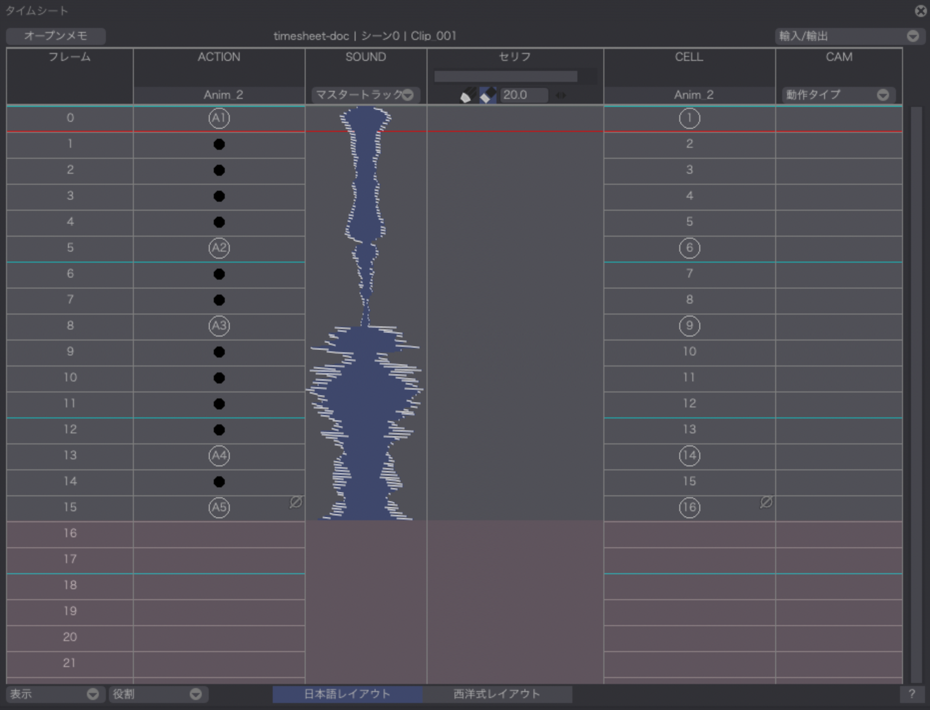 Timesheet Panel