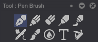 Tool panel brushes