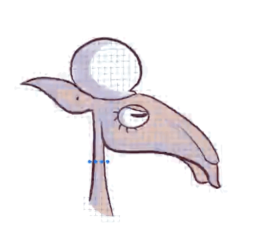 Four locked points example